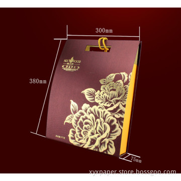 Chocolate Box / Moon Cake Box with Ribbon